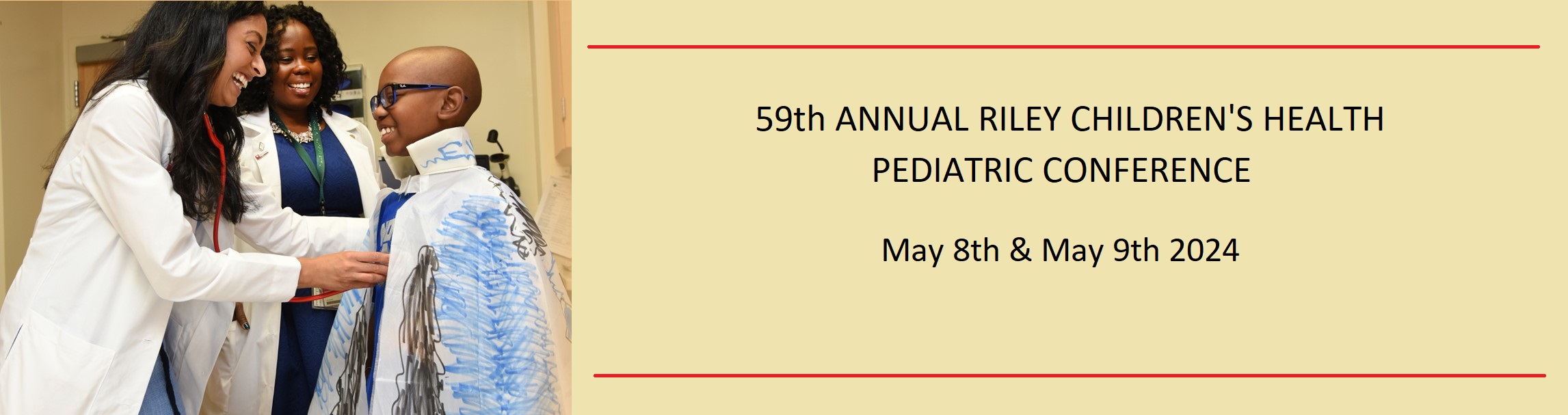 59th Annual Riley Children’s Health Pediatric Conference Banner